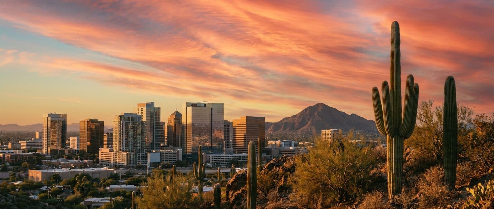 Phoenix Arizona skyline